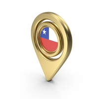 Flag Location Icon Flag of Chile PNG & PSD Images