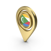 Flag Location Icon Flag of Comoros PNG & PSD Images