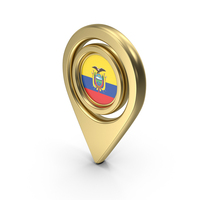 Flag Location Icon Flag of Ecuador PNG & PSD Images