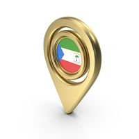 Flag Location Icon Flag of Equatorial Guinea PNG & PSD Images