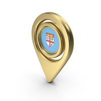 Flag Location Icon Flag of Fiji PNG & PSD Images