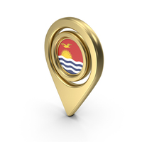 Flag Location Icon Flag of Kiribati PNG & PSD Images