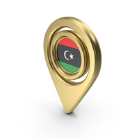 Flag Location Icon Flag of Libya PNG & PSD Images