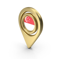 Flag Location Icon Flag of Singapore PNG & PSD Images