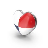 Heart Shape Flag of Panama PNG & PSD Images