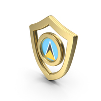 Shield Icon Flag of Saint Lucia PNG & PSD Images