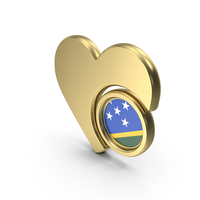 Heart Icon Flag of Solomon Islands PNG & PSD Images