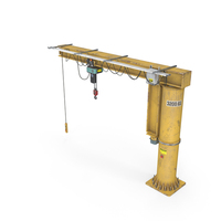 Industrial Jib Crane PNG & PSD Images