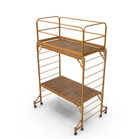 Industrial Rolling Scaffolds PNG & PSD Images