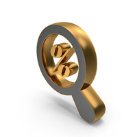 Magnify Loan Search Find Percentage PNG & PSD Images