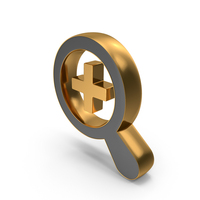 Magnifying Glass Zoom In Symbol PNG & PSD Images