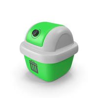 Cartoon Garbage Bin PNG & PSD Images