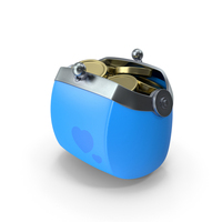 Cartoon Money Bag With Coins PNG & PSD Images