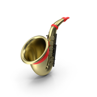 Cartoon Saxophone PNG & PSD Images