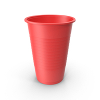Plastic Cup Red PNG & PSD Images