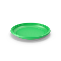 Plastic Plate Green PNG & PSD Images