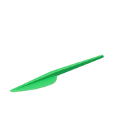 Plastic Knife Green PNG & PSD Images