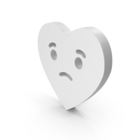Sad Heart Emoji PNG & PSD Images