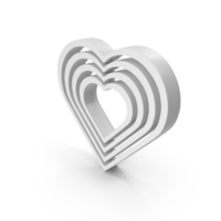 Hearts In Hearts Frame Symbol PNG & PSD Images