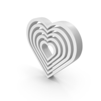 Hearts In Hearts Frame Symbol PNG & PSD Images