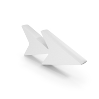 White Web Side Arrow Direction Symbol PNG & PSD Images