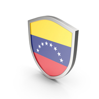 Venezuela Flag Shield PNG & PSD Images