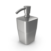 Silver Soap Dispenser PNG & PSD Images