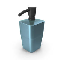 Blue Soap Dispenser PNG & PSD Images