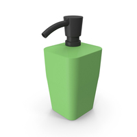 Green Soap Dispenser PNG & PSD Images