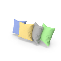 Colorful Pillows PNG & PSD Images