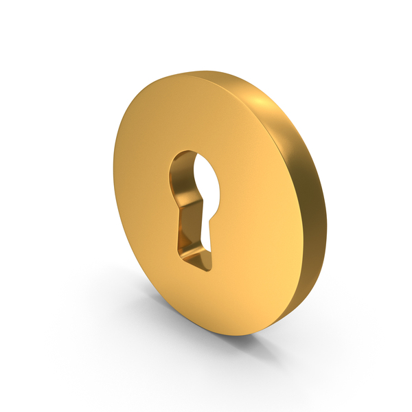 Lock Hole Coin PNG & PSD Images