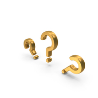 Three Question Marks PNG & PSD Images