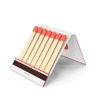 Plain White Matchbook PNG & PSD Images