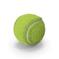 Tennis Ball Single Dirty PNG & PSD Images