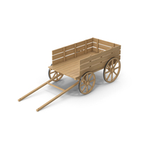 Old Wooden Cart PNG & PSD Images
