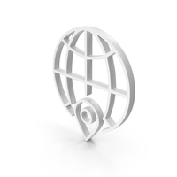 Navigate Web Globe Pin Map Locate PNG & PSD Images