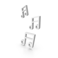 Three Music Symbols PNG & PSD Images