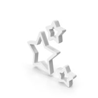 Three Stars Decorative PNG & PSD Images