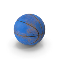 Blue Dirty Basketball PNG & PSD Images