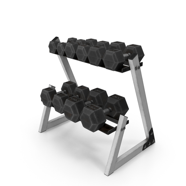 Dirty Dumbbell Stand PNG & PSD Images