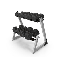 Dirty Dumbbell Stand PNG & PSD Images