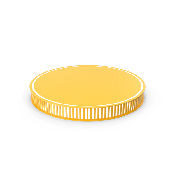 Yellow Cylindrical Display Podium, Lighted-Up. PNG & PSD Images