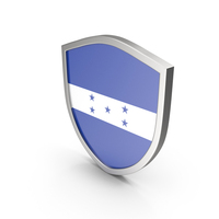 Honduras Flag Shield Symbol PNG & PSD Images