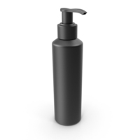 Cosmetic Bottle Black PNG & PSD Images