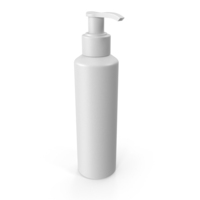 White Cosmetic Bottle PNG & PSD Images