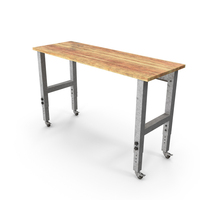 Dirty Wood Working Bench PNG & PSD Images