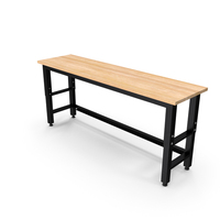 Clean Wood Working Bench PNG & PSD Images