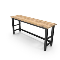 Dirty Wood Working Bench PNG & PSD Images