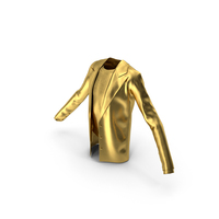 Gold Blazer And Shirt PNG & PSD Images