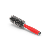 Red Hairbrush PNG & PSD Images
